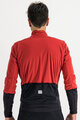 SPORTFUL Cycling thermal jacket - TOTAL COMFORT - red