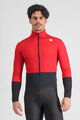 SPORTFUL Cycling thermal jacket - TOTAL COMFORT - red/black