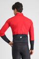 SPORTFUL Cycling thermal jacket - TOTAL COMFORT - red/black
