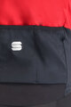 SPORTFUL Cycling thermal jacket - TOTAL COMFORT - red/black