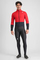 SPORTFUL Cycling thermal jacket - TOTAL COMFORT - red/black