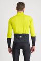 SPORTFUL Cycling windproof jacket - TOTAL COMFORT - yellow