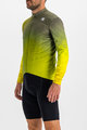 SPORTFUL Cycling winter long sleeve jersey - ROCKET THERMAL - green