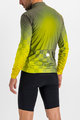 SPORTFUL Cycling winter long sleeve jersey - ROCKET THERMAL - green