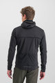 SPORTFUL Cycling windproof jacket - METRO SOFTSHELL - black