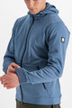 SPORTFUL Cycling windproof jacket - METRO SOFTSHELL - blue