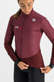 SPORTFUL Cycling thermal jacket - BODYFIT PRO - bordeaux