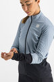 SPORTFUL Cycling windproof jacket - TOTAL COMFORT - light blue/black