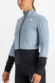 SPORTFUL Cycling windproof jacket - TOTAL COMFORT - light blue/black