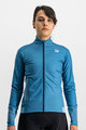 SPORTFUL Cycling thermal jacket - SUPER - light blue
