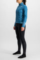 SPORTFUL Cycling thermal jacket - SUPER - light blue