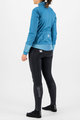 SPORTFUL Cycling thermal jacket - SUPER - light blue