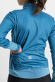 SPORTFUL Cycling thermal jacket - SUPER - light blue