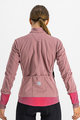 SPORTFUL Cycling thermal jacket - SUPER - pink