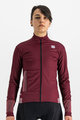 SPORTFUL Cycling thermal jacket - SUPER - bordeaux