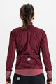 SPORTFUL Cycling thermal jacket - SUPER - bordeaux