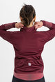 SPORTFUL Cycling thermal jacket - SUPER - bordeaux
