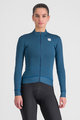 SPORTFUL Cycling winter long sleeve jersey - MONOCROM THERMAL - blue