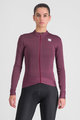 SPORTFUL Cycling winter long sleeve jersey - MONOCROM THERMAL - purple