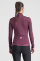 SPORTFUL Cycling winter long sleeve jersey - MONOCROM THERMAL - purple