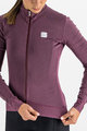 SPORTFUL Cycling winter long sleeve jersey - MONOCROM THERMAL - purple