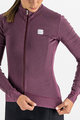 SPORTFUL Cycling winter long sleeve jersey - MONOCROM THERMAL - purple
