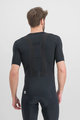 SPORTFUL Cycling short sleeve t-shirt - MIDWEIGHT LAYER - black