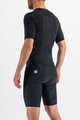 SPORTFUL Cycling short sleeve t-shirt - MIDWEIGHT LAYER - black