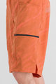 SPORTFUL Cycling shorts without bib - CLIFF GIARA - orange