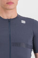 SPORTFUL Cycling short sleeve jersey - MATCHY - blue