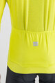 SPORTFUL Cycling summer long sleeve jersey - MATCHY - yellow