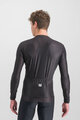 SPORTFUL Cycling summer long sleeve jersey - MATCHY - black