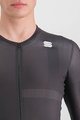 SPORTFUL Cycling summer long sleeve jersey - MATCHY - black