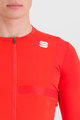 SPORTFUL Cycling winter long sleeve jersey - MATCHY - red