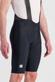 SPORTFUL Cycling bib shorts - BODYFIT CLASSIC - black/white