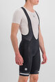 SPORTFUL Cycling bib shorts - NEO - black/white