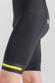 SPORTFUL Cycling bib shorts - NEO - black/yellow