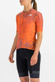 SPORTFUL Cycling short sleeve jersey - ROCKET - orange