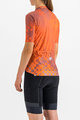 SPORTFUL Cycling short sleeve jersey - ROCKET - orange