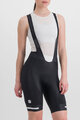 SPORTFUL Cycling bib shorts - NEO - black/white