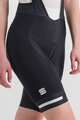 SPORTFUL Cycling bib shorts - NEO - black/white