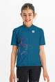 SPORTFUL Cycling short sleeve jersey - CHECKMATE - blue