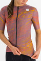 SPORTFUL Cycling short sleeve jersey - CLIFF SUPERGIARA - purple/orange