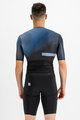 SPORTFUL Cycling skinsuit - BOMBER - black/blue