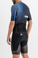 SPORTFUL Cycling short sleeve jersey - BOMBER - black/blue