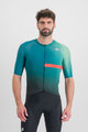 SPORTFUL Cycling short sleeve jersey - BOMBER - green