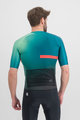SPORTFUL Cycling short sleeve jersey - BOMBER - green
