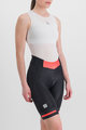 SPORTFUL Cycling shorts without bib - NEO - black/red