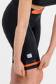 SPORTFUL Cycling shorts without bib - NEO - black/red