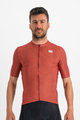 SPORTFUL Cycling short sleeve jersey - CHECKMATE - red